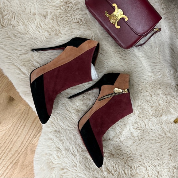 Cesare Paciotti suede booties- size 10 - Picture 2 of 13